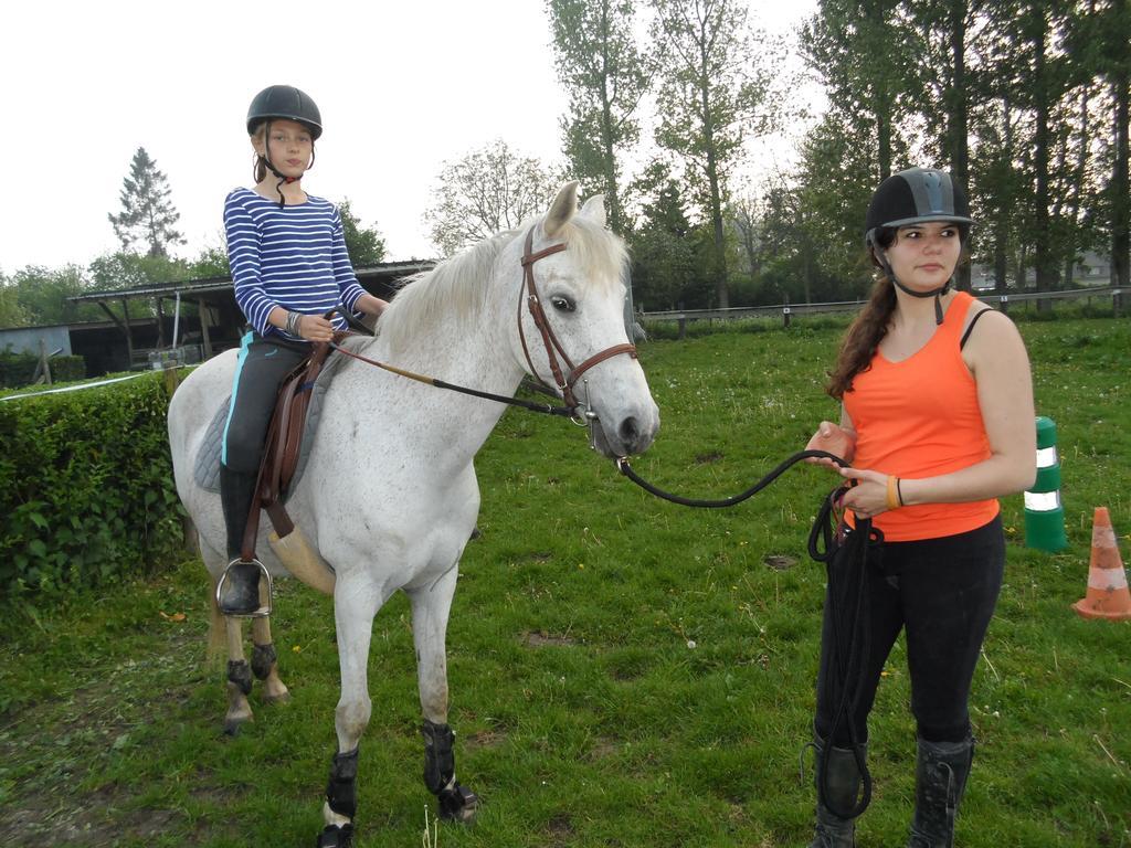 Gite Et Relais Equestre De Marie Tours-en-Vimeu Zimmer foto